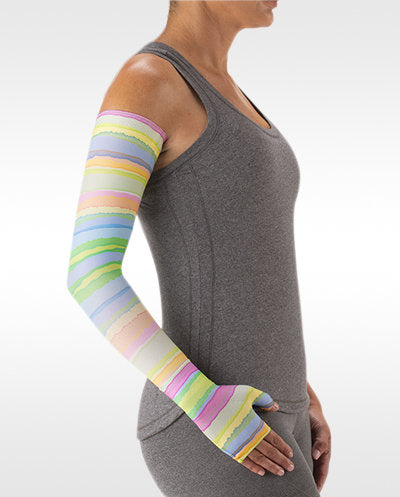 Juzo Soft Arm Sleeve with Silicone Band PROWLER Print