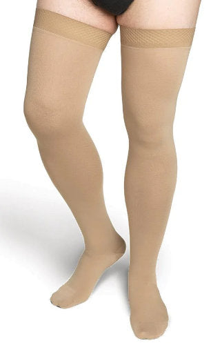 Shop Thigh High Hosiery w/Silicone Band