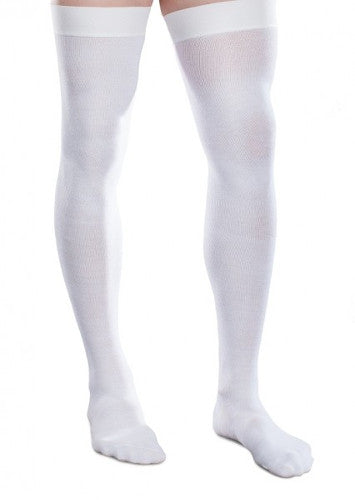 Moderate Support Open-Toe Knee High Stockings
