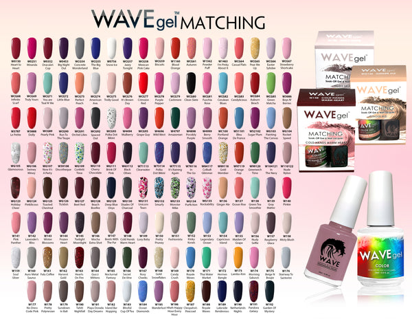 Cnc Gel Polish Color Chart