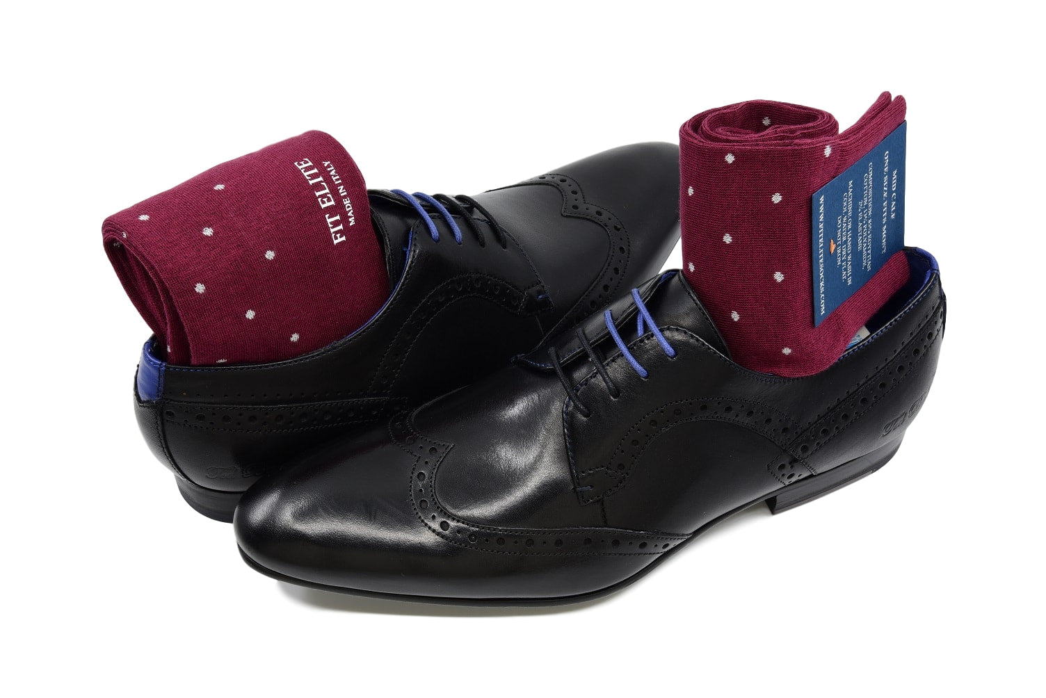 burgundy socks mens