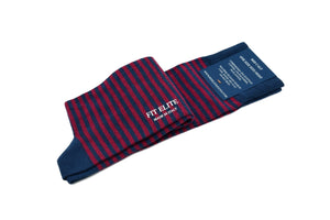 blue striped socks mens