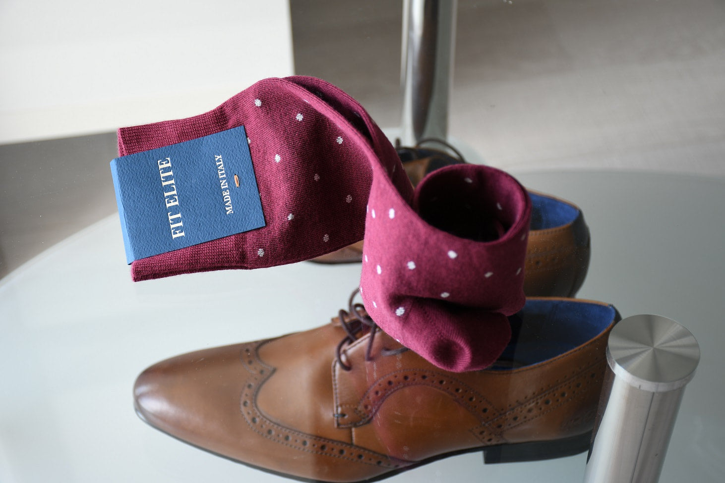 mens burgundy dress socks