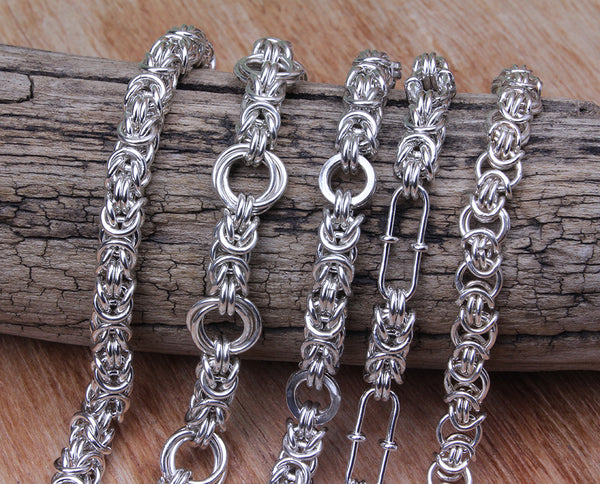 Flexible Chain Mail Ring -  UK