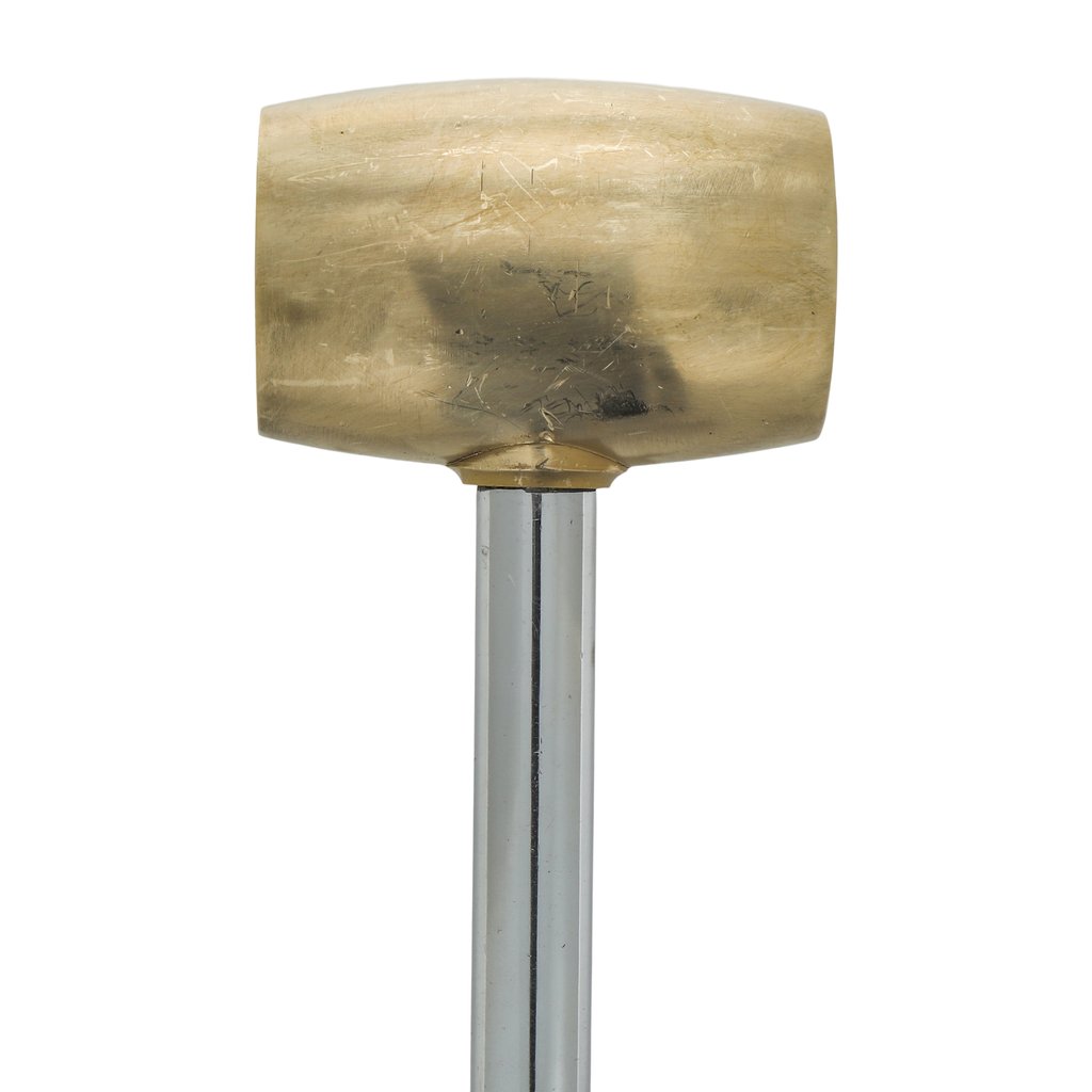 Brass Hammer Head Solid Brass Mallet 2 Jewelry Metalsmith Crafts Tool 100  Gram