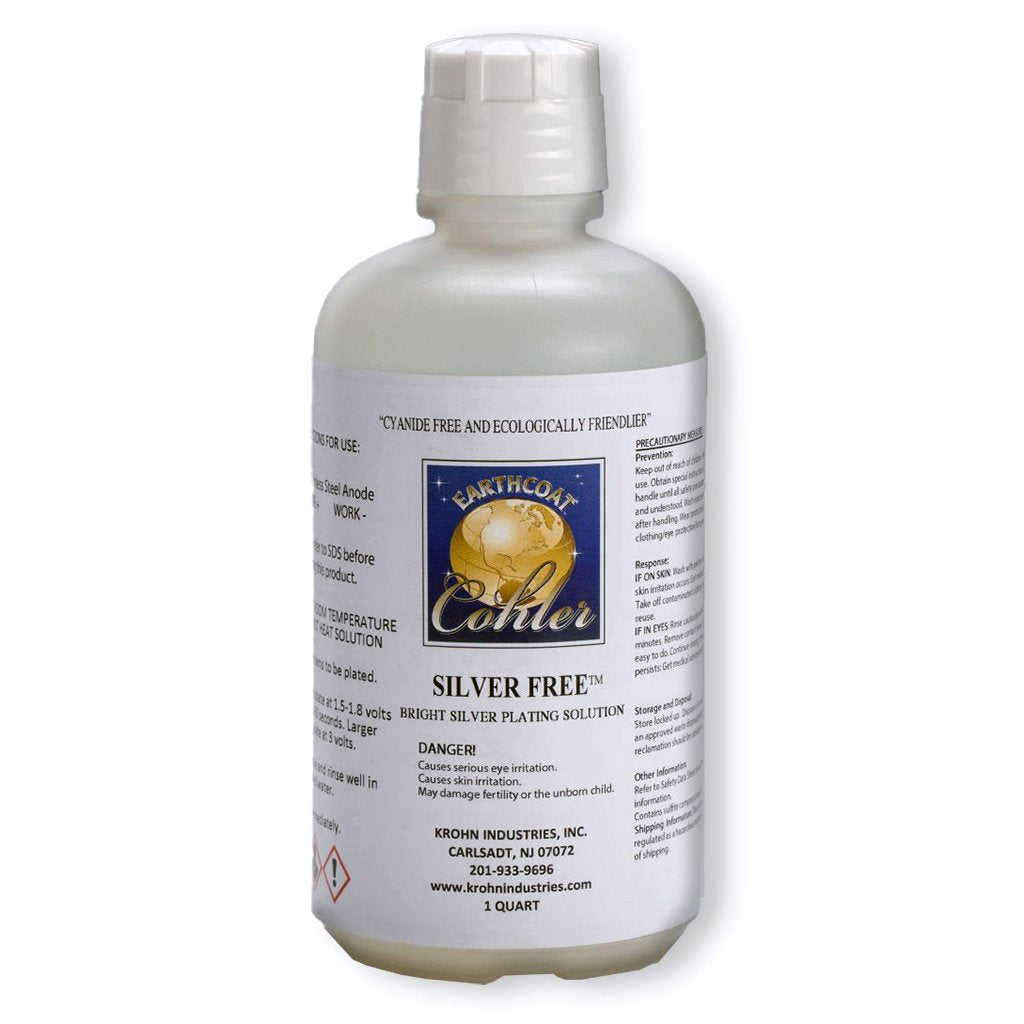 ORIGINAL SILVER PLATING SOLUTION 150ml METALS WITH REAL SILVER