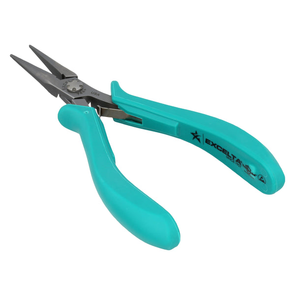 Excelta Pliers - Medium Chain Nose - Carbon Steel - 744