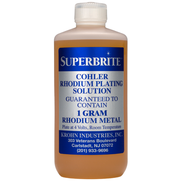 SUPERBRITE™ Rhodium Plating Solution