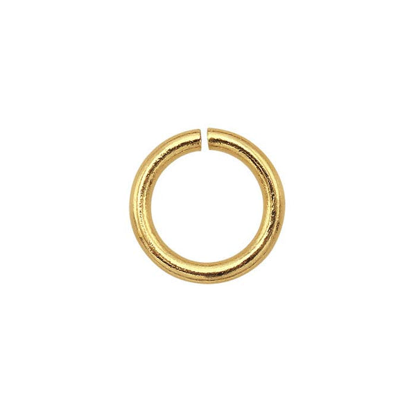 14 Karat Gold 3mm OD 24 gauge Open Jump Ring