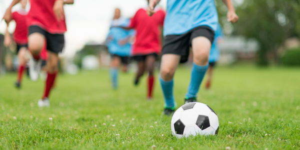 blue soccer socks