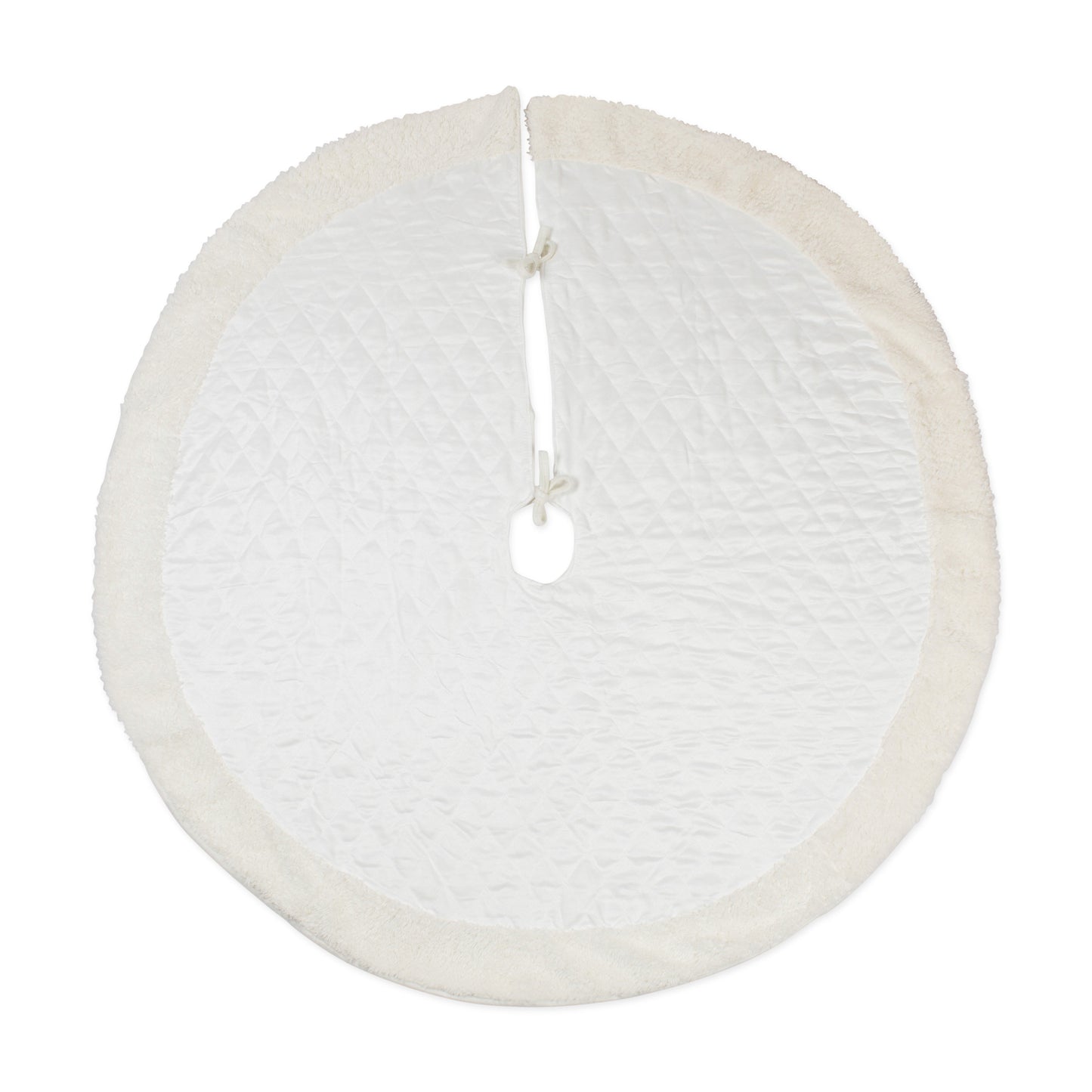 Cream Diamond Quilted Holiday Tree Skirt – DII Home Store