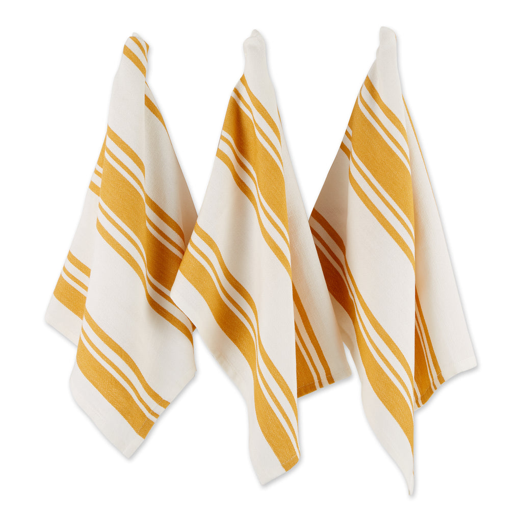 DII Stone Chef Stripe Dishtowel (Set of 3)