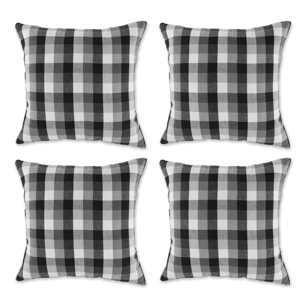 DII Black Aztec Print Pillow Cover (Set of 4)