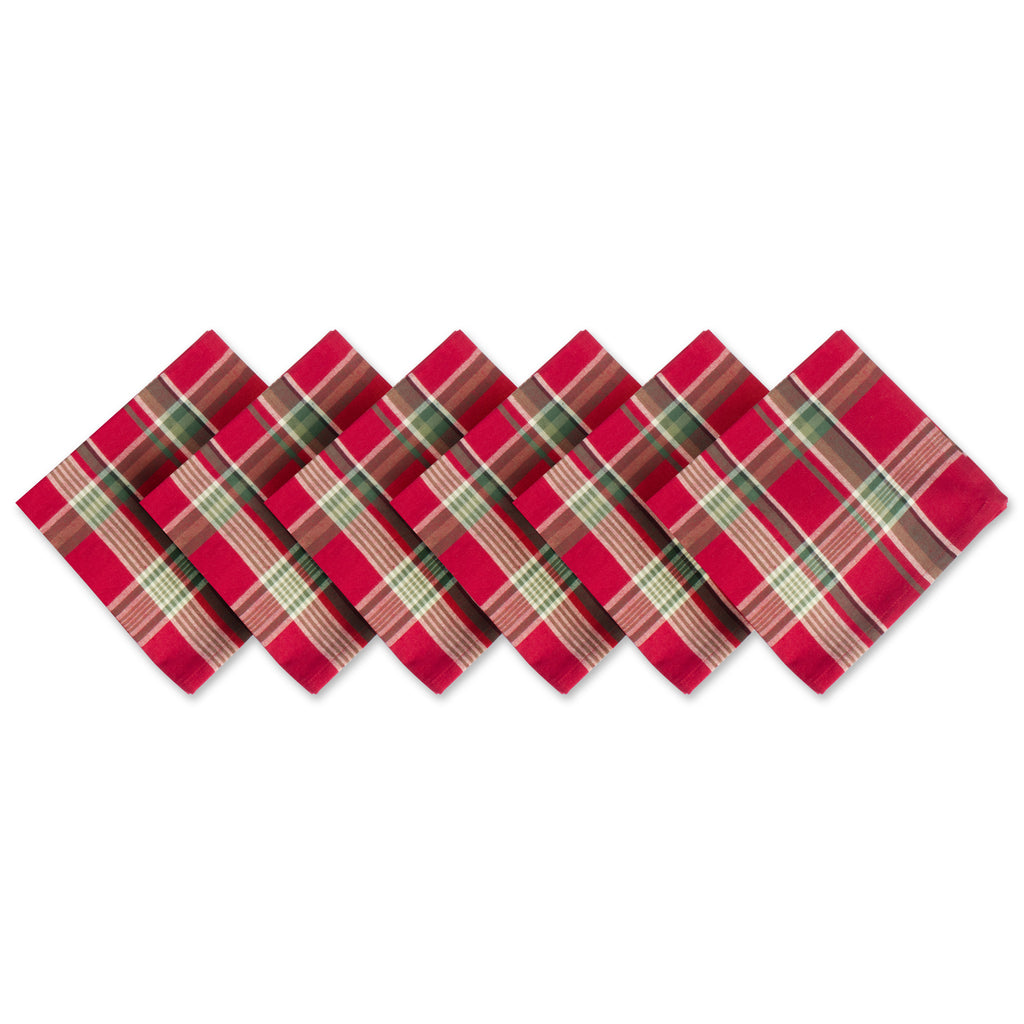 Give Thanks Plaid Napkin Set of 6 – DII Home Store