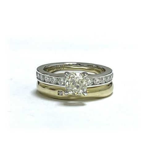 custom engagement ring, studio remod, jewelry redesign