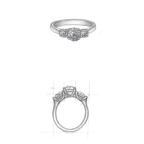 custom rings, custom made jewelry, studio remod, jewelry redesign