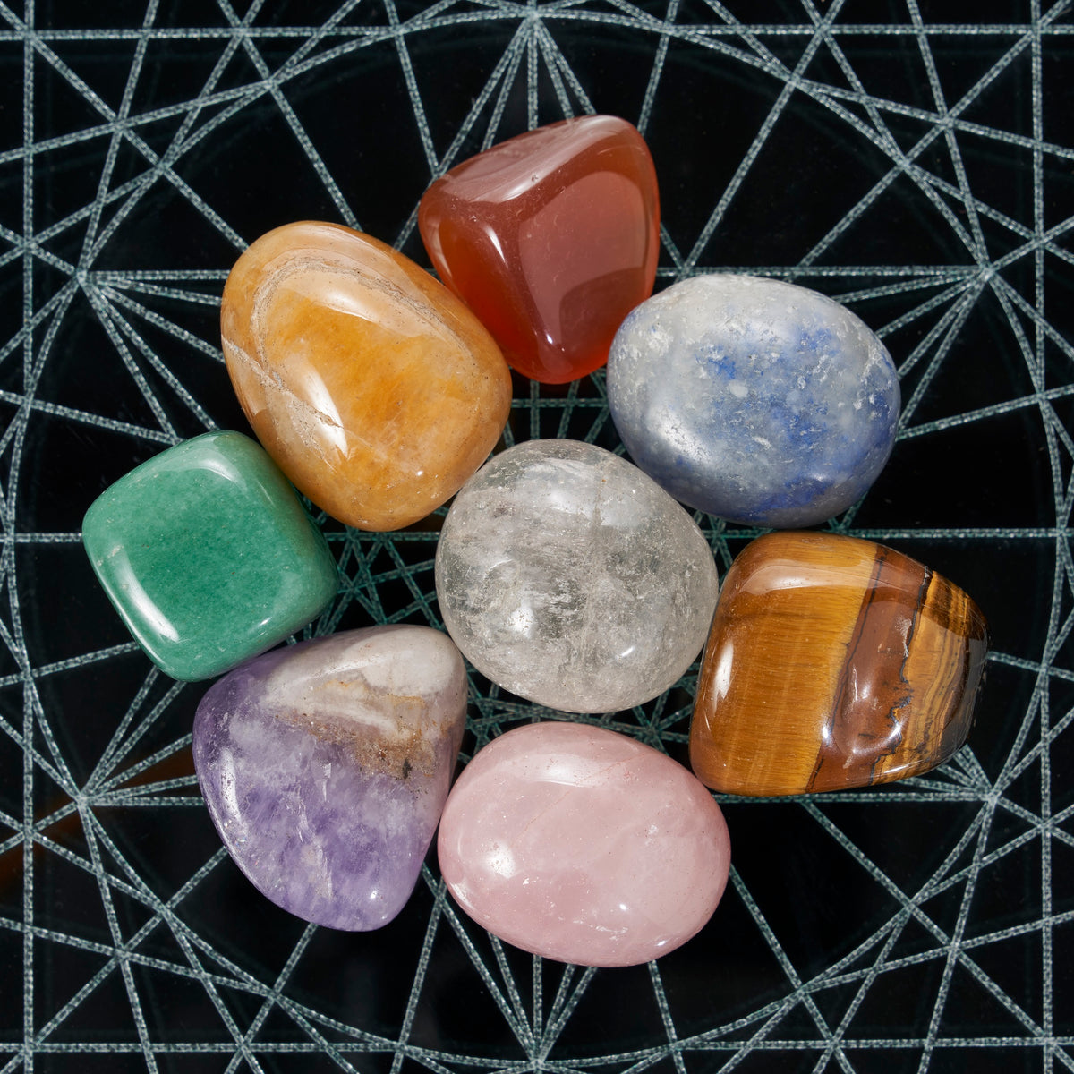 Our 8 Healing Stones (Tumbled) – JL Local