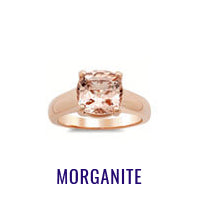 Rose Gold Morganite Engagement Ring