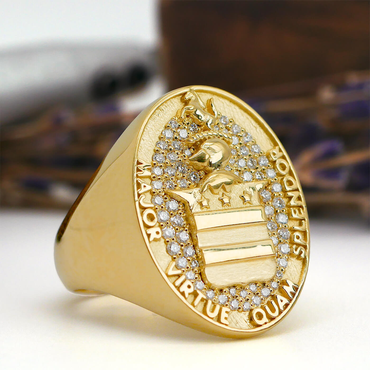 08 - Custom Designed CAD Signet Ring