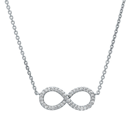 Diamond Infinity Necklace