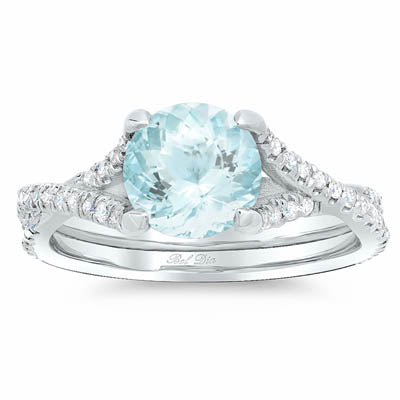 Aquamarine Engagement Ring Designs