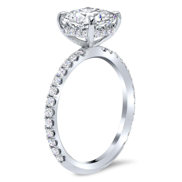 Popular Under and Drop Halo Engagement Ring Styles – deBebians