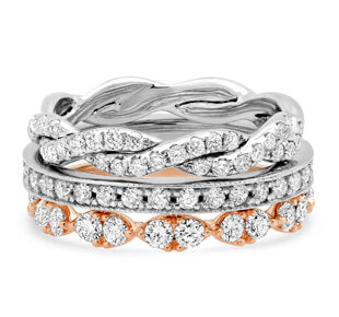 Diamond Women's Wedding Bands