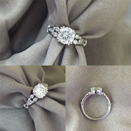 Moissanite Engagement Rings