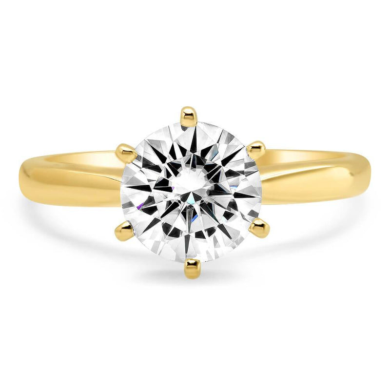 solitaire ring simple