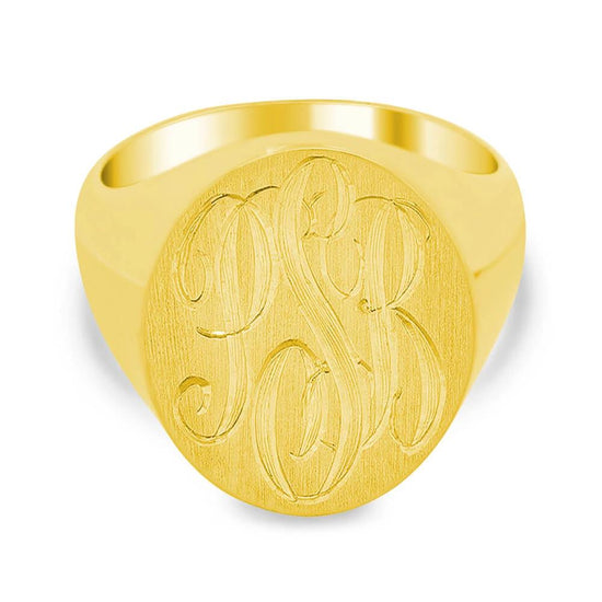 Unusual Rings Signet Rings Mens Signet Rings 9ct Yellow Gold Men's Oval  Shape Medium weight Signet Ring at Elma Jewellery Mobile Site