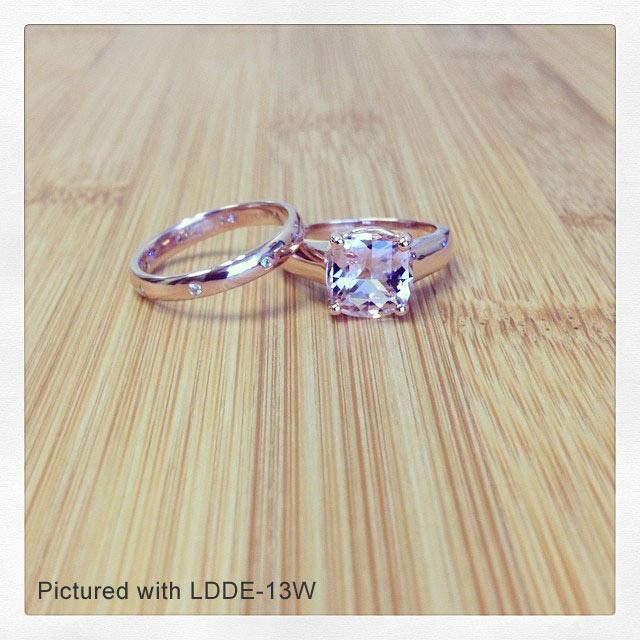 Morganite Trellis Solitaire Ring – Debebians