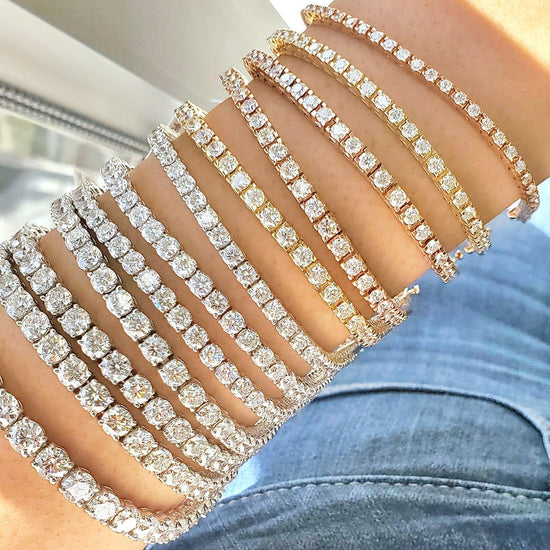 7 Colorful Twists On The Classic Tennis Bracelet