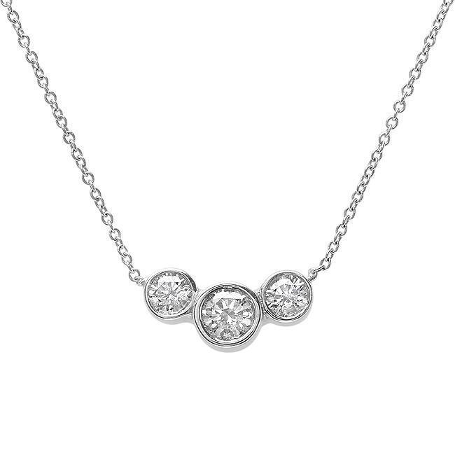 3 pendant diamond necklace