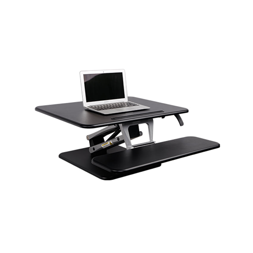 Pneumatic Height Adjustable Desk Riser Naugler Office Interiors
