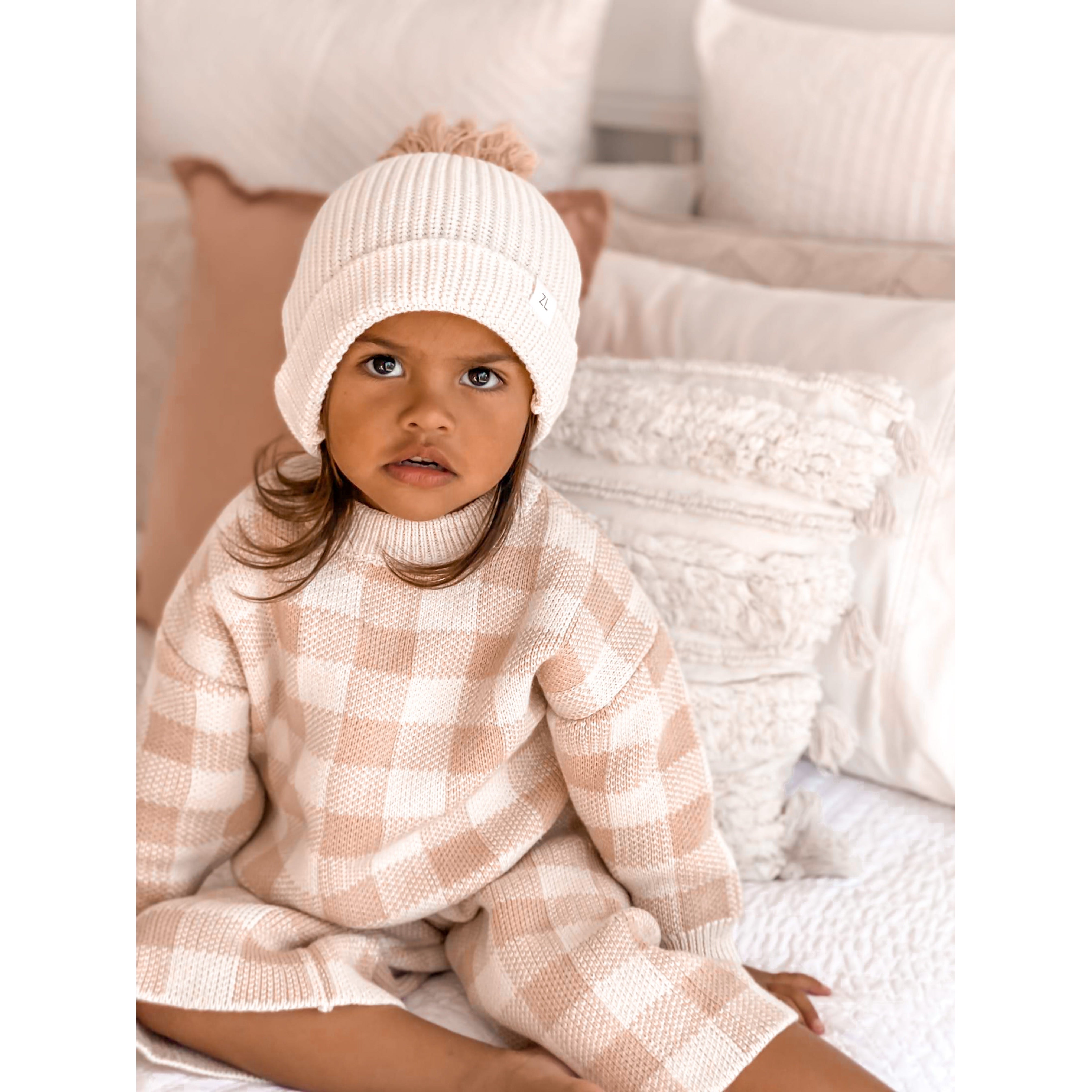 Jumper With Pants Set | Gingham – Little Pinwheels