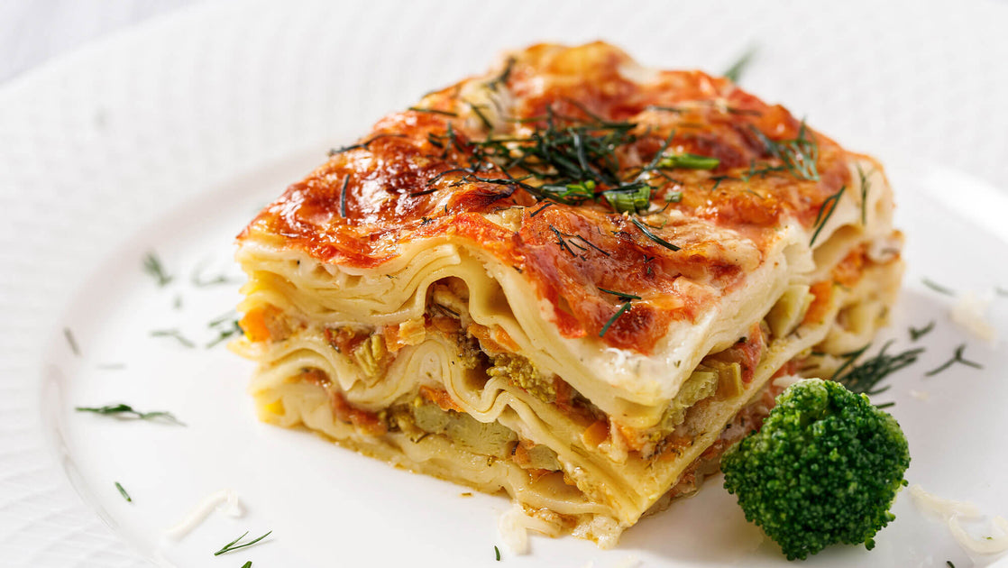 Vegetarian White Sauce Spinach Lasagna Recipe