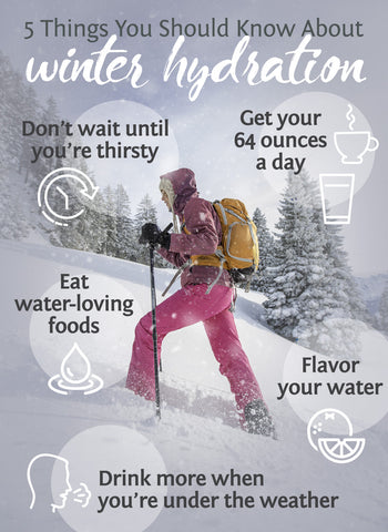 Sunwarrior, active hydration, sports, sports active line, hydration, winter, cold weather, dehydration, tips