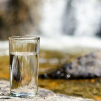 water_waterfall_glass_drink_natural_fresh_pic