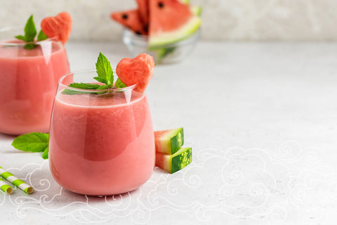 watermelon coconut smoothie