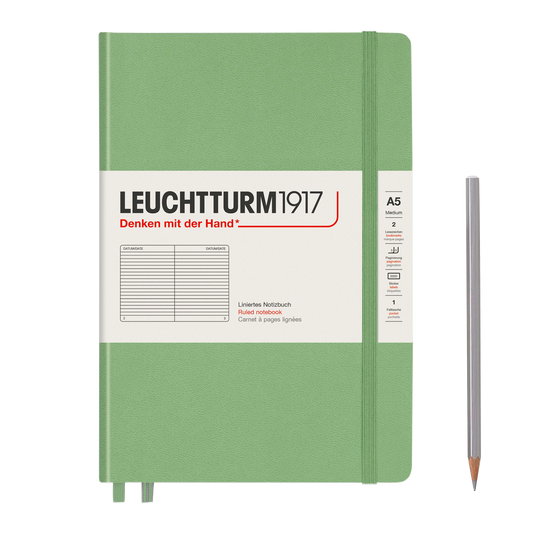 Leuchtturm 1917 Hardcover Notebook - Port Red  Hardcover notebook, Weekly  planner notebook, Notebook planner