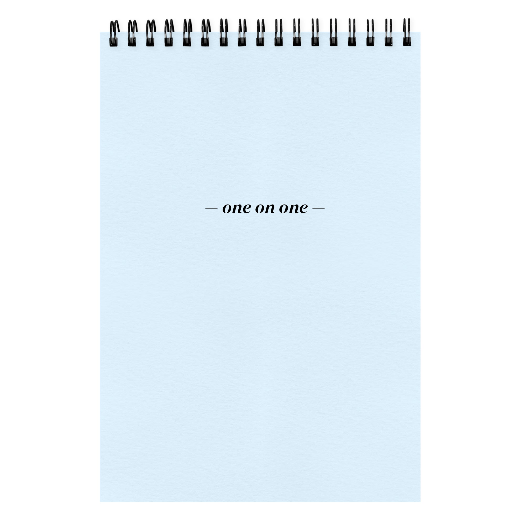 One On One Spiral Notepad - French Pastels