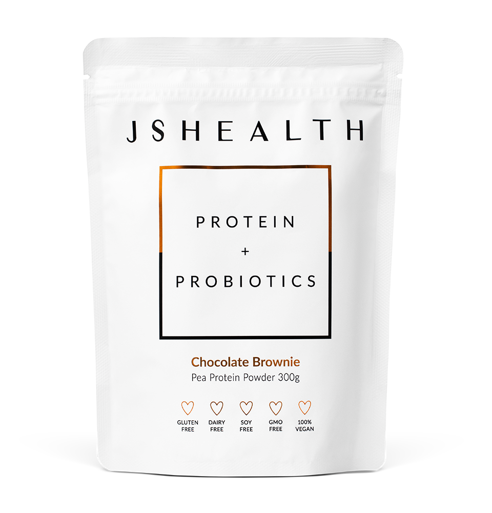 Protein + Probiotics 300g - Chocolate Brownie - JSHealth Vitamins Aus product image