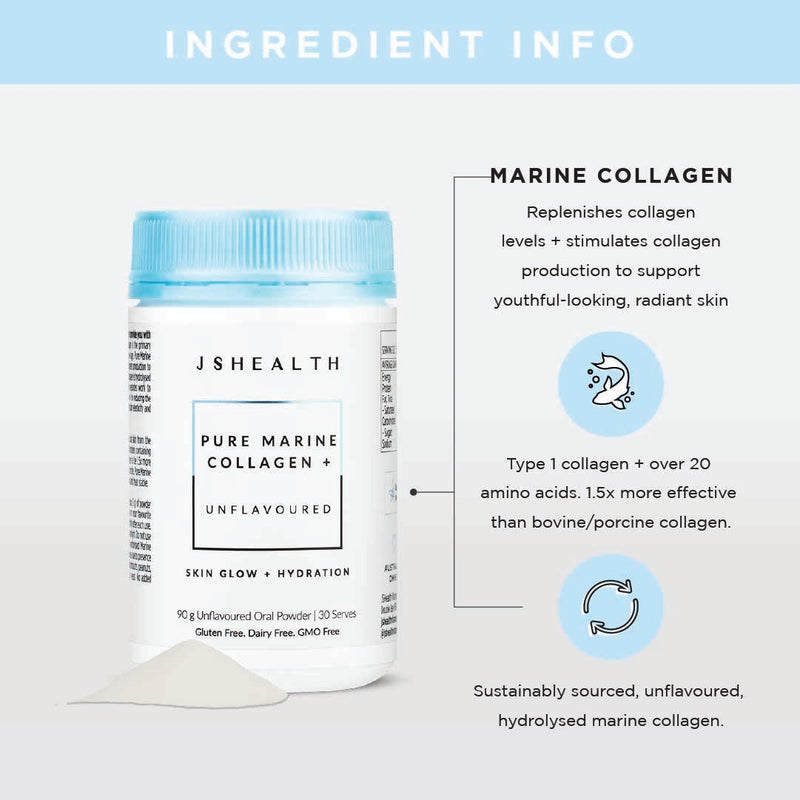 Pure Marine Collagen Formula - 90g – JSHealth Vitamins Aus