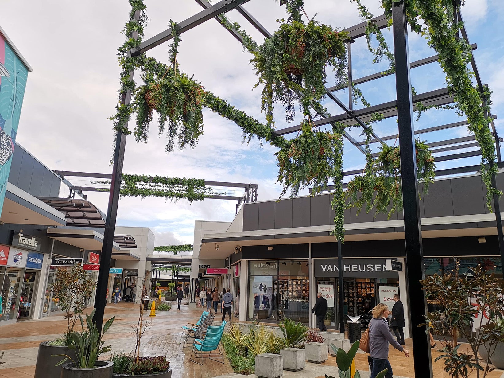 Evergreen Walls Artificial Greenery Adelaide Harbourtown