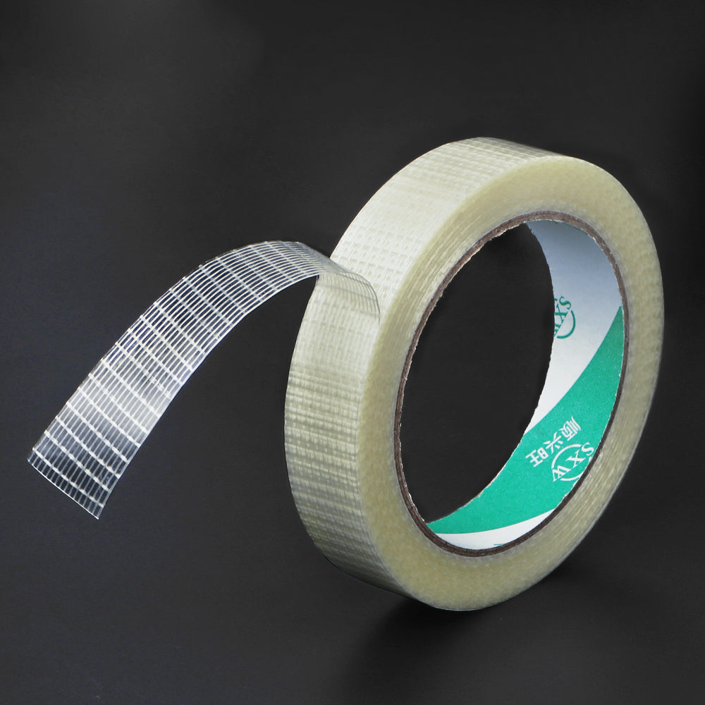 Glass Fiber Tape Transparent Mesh Fiber 2 cm width * 25 m length