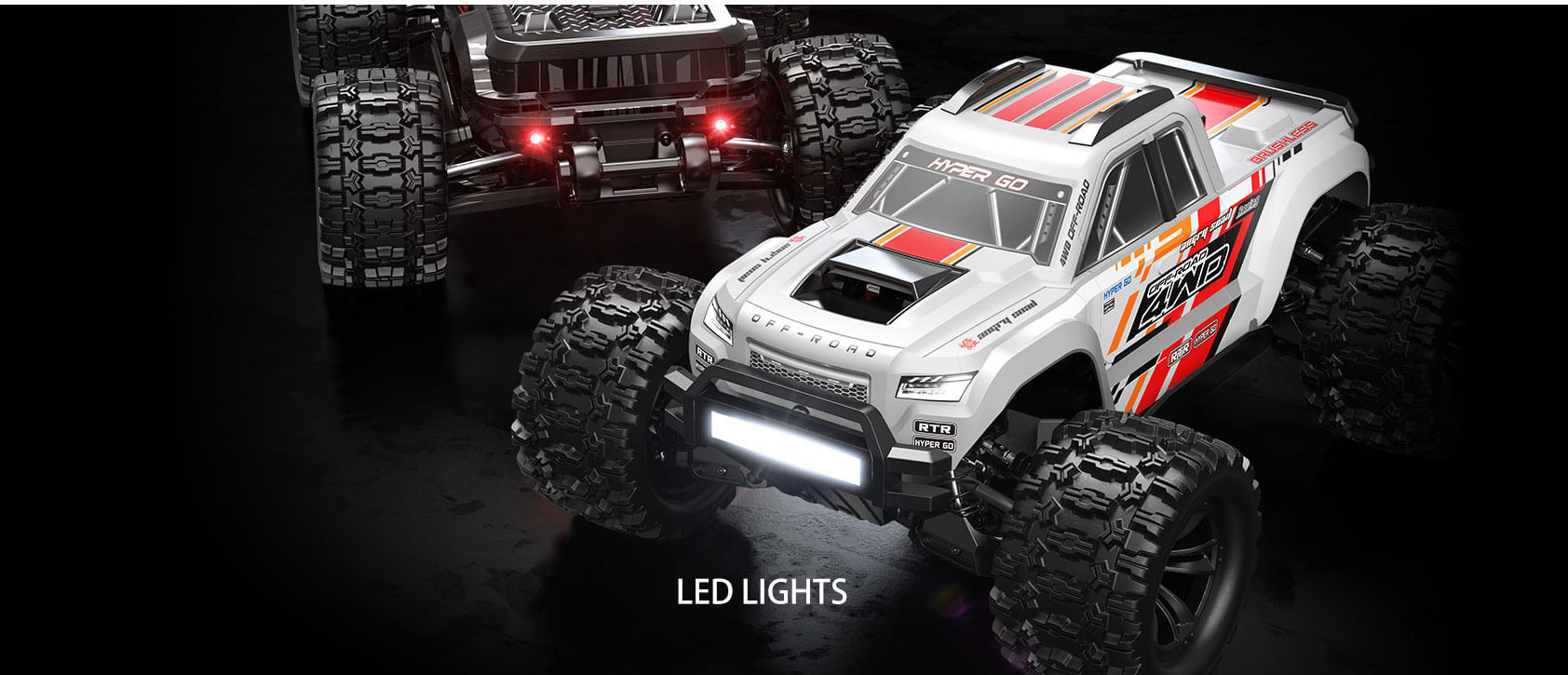 MJX 10208 RC Car light