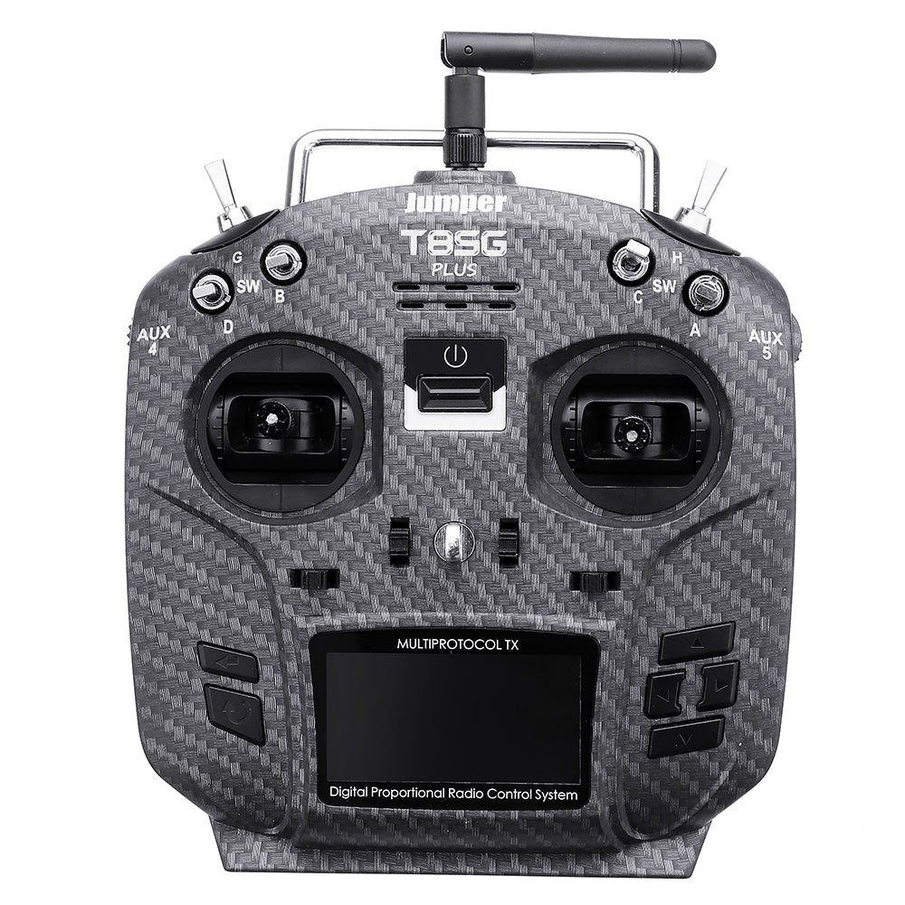 Jumper T8SG V3 Carbon Special Edition Hall Gimbal Multi-protocol Advanced Transmitter for Flysky Frsky