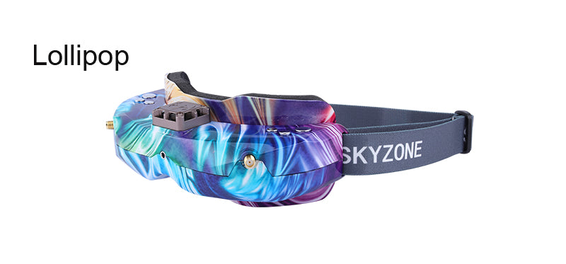 SKYZONE SKY02X 5.8G 48CH ダイバーシティ FPV ゴーグル ヘッドトラッカー サポート DVR HDM​​I ヘッドセット付き