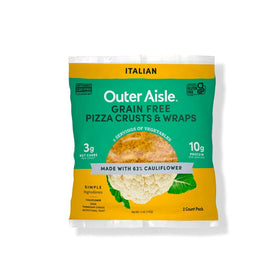 Outer Aisle Cauliflower Pizza Crust & Wraps