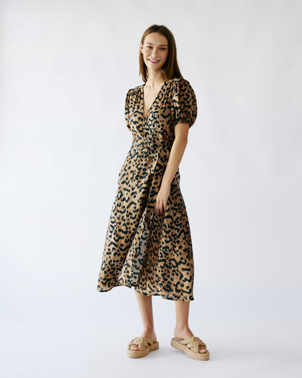 The Wrap Dress in Animal